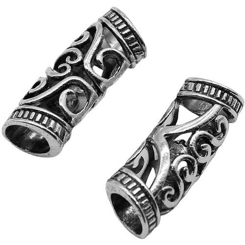 Hairshop Шарм для дред в ассортименте серебро Серебристый светлый 110₽