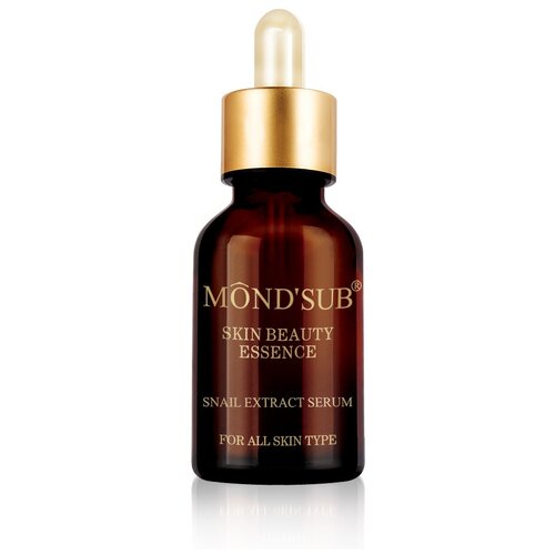 MOND`SUB Skin Beauty Essence Snail Extract Serum Сыворотка для лица с экстрактом улитки, 15 мл