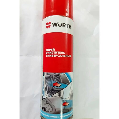 Очиститель салона универсальный Wurth 500 мл Арт 0893033 990₽