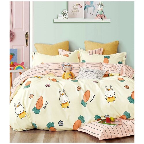 фото Комплект постельного белья детский 1,5 спальный хлопок мультфильмы boris