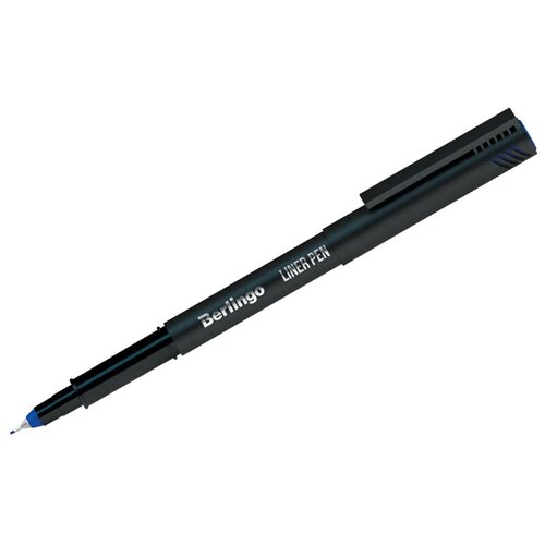 Berlingo Ручка капиллярная Liner pen, 0,4 мм, CK_40682_1, синий цвет чернил, 1 шт.