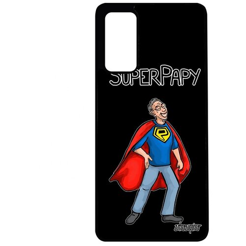 фото Чехол на мобильный galaxy s20fe, "супердед" шутка дедуля utaupia