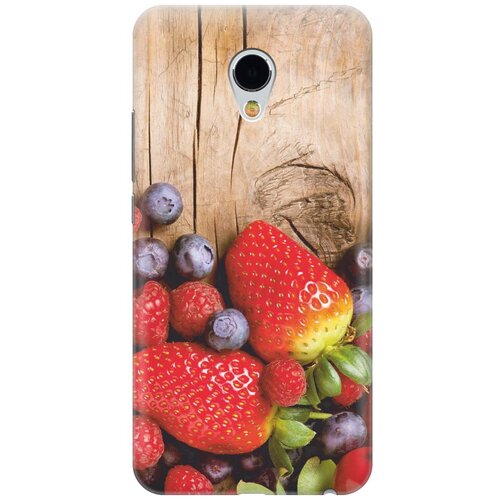 фото Cиликоновый чехол на meizu mx6 / мейзу мх6 с принтом "дерево фруктов" gosso