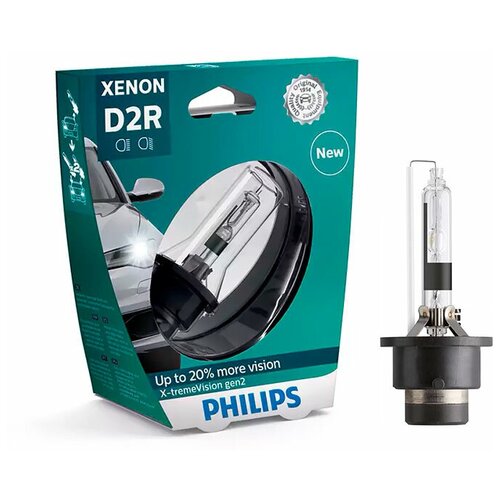 фото Лампа ксеноновая philips x-tremevision gen2 d2r 85v 35w pk32d-3, 1 шт. (блистер)