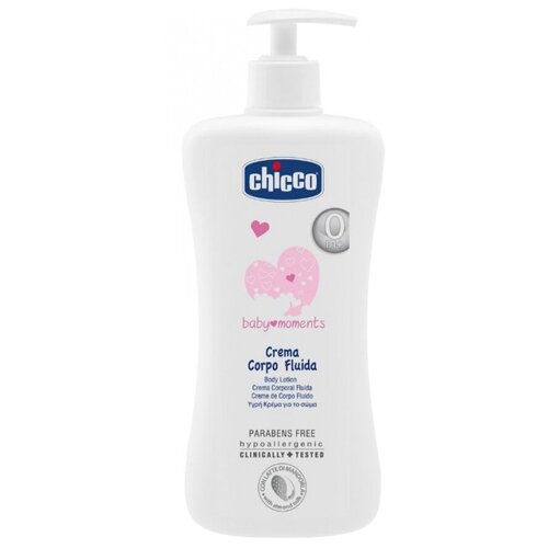 Chicco Молочко-лосьон для тела Baby moments, 500 мл