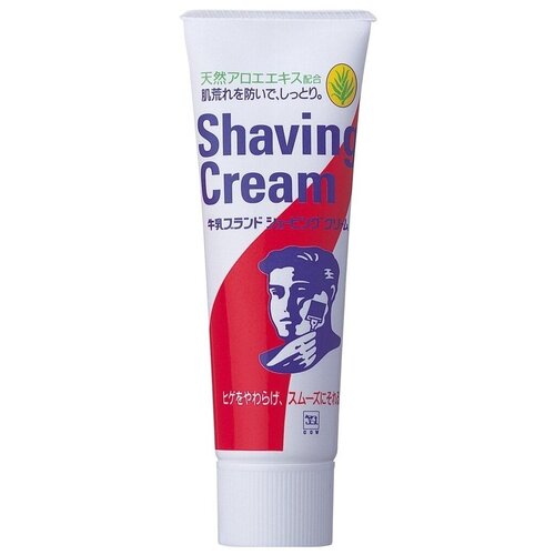 Крем для бритья для чувствительной кожи Cow Brand Shaving Cream 80g