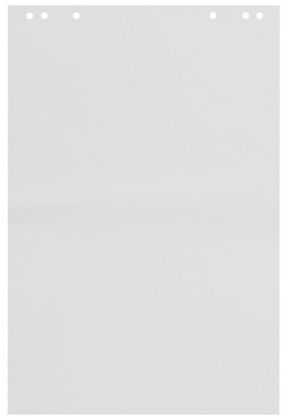 Бумага для флипчартов блок 600×900 белый(70%) 20 л. Attache экономи 60гр.