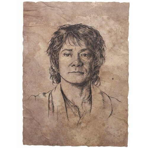 Постер The Hobbit Bilbo Baggins Portrait Print (872801623)