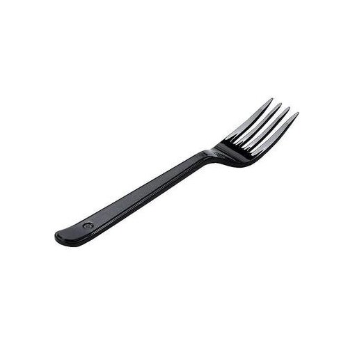 фото Мистерия вилки одноразовые buffet, 18 см, 10 шт., черный