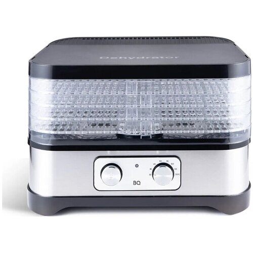 Сушилка для овощей и фруктов BQ FD1000 Черный-стальной 588900₽