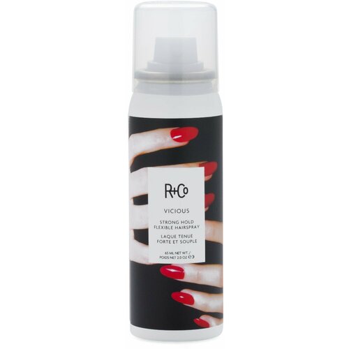 R+Co VICIOUS strong hold flexible hairspray (travel) загул спрей для укладки подвижной фиксации (тревел) 65 мл