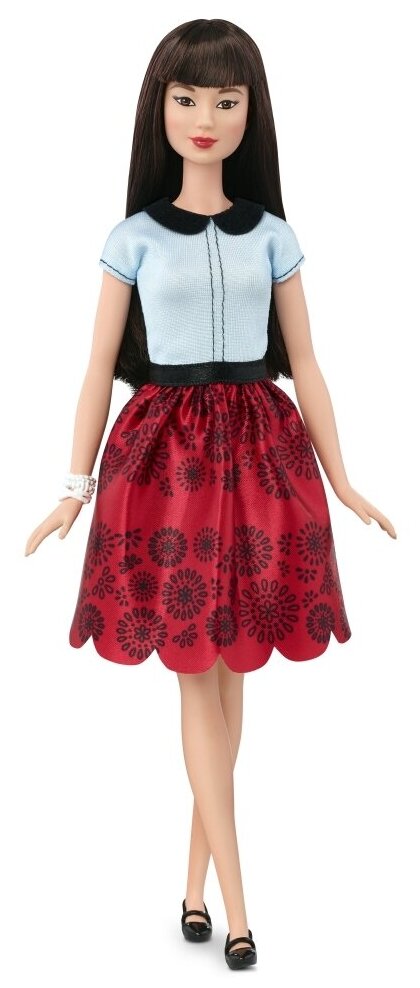 Кукла Barbie Игра с модой, 29 см, DGY61 черный