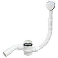 MRB11-WH Сифон для ванн и душевых поддонов McAlpine с переливом и выпуском, тип пробки клик-клак