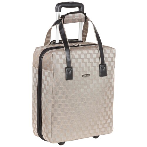 фото Дорожная сумка на колесах п7107 золотой polar