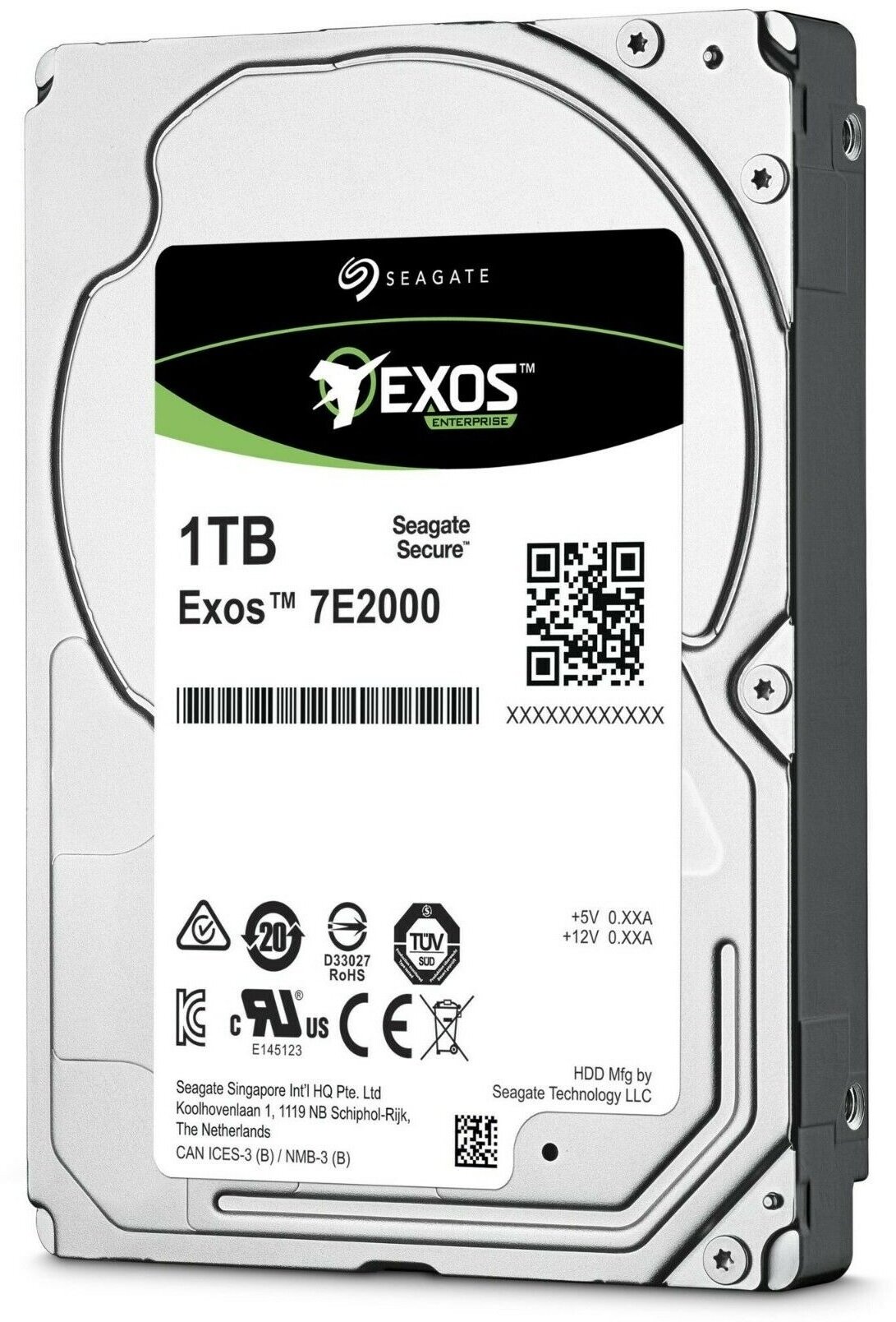 Жесткий диск Seagate Enterprise 1TB 12G 7.2K 512n SAS 128MB 2.5 [ST1000NX0453]