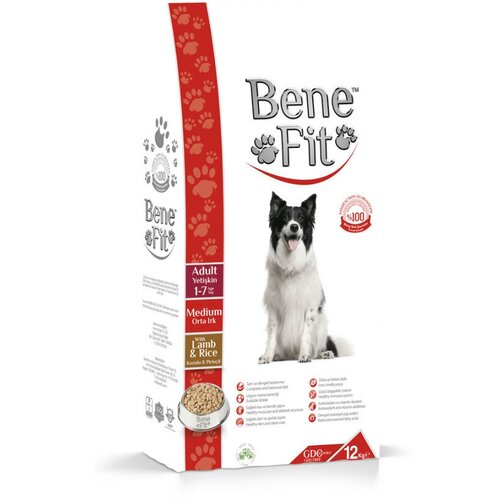 Benefit Medium Canine Adult Breed Lamb & Rice сухой корм для взрослых собак средних пород с ягненком и рисом - 12 кг