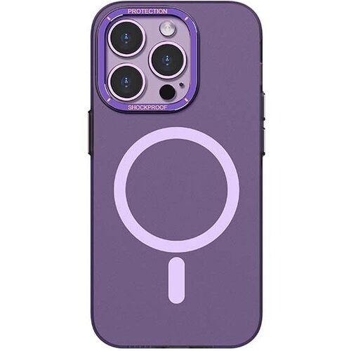 Чехол для телефона Recci RPC-A146 Glaze Magnetic Series для Apple iPhone 14 Plus, фиолетовый