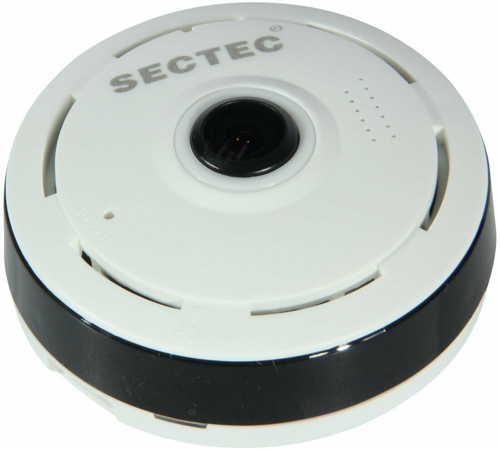 Панорамная VR Wi-Fi 5Мп IP камера видеонаблюдения для помещений рыбий глаз с microSD слотом SECTEC ST-IP360-5M-VR-V380-OZ(APP: V380 Pro)