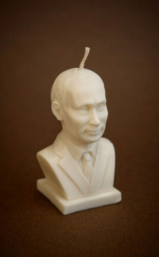 Изображение товара Cиликоновая форма для изготовления свечей молд Бюст Путин ВВ