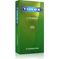 Презервативы Torex с точками, 12 шт