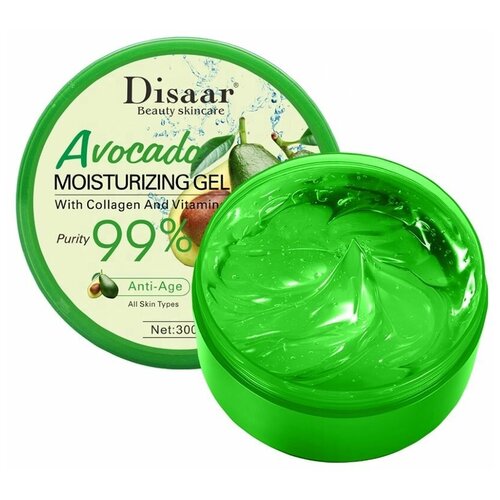 Гель для лица и тела с авокадо и коллагеном Disaar, 300 мл