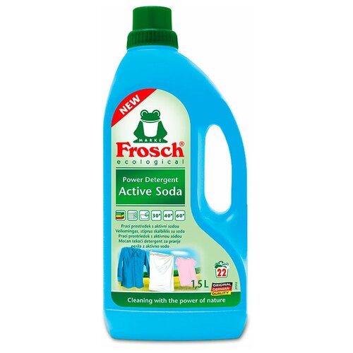 Гель для стирки Frosch Active Soda, 1.5 л, бутылка