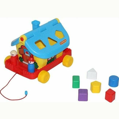 Бизиборд Логич. игрушка Садовый домик 56443 П-Е /6/ логическая игрушка садовый домик 56443 полесье