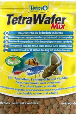 Корм Tetra Wafer Mix 1 л, пластинки для всех донных рыб и ракообразных -  купить с доставкой по выгодным ценам в инте