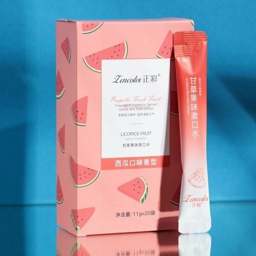 Набор ополаскивателей для рта в стиках со вкусом арбуза 20шт по 11 мл 490₽