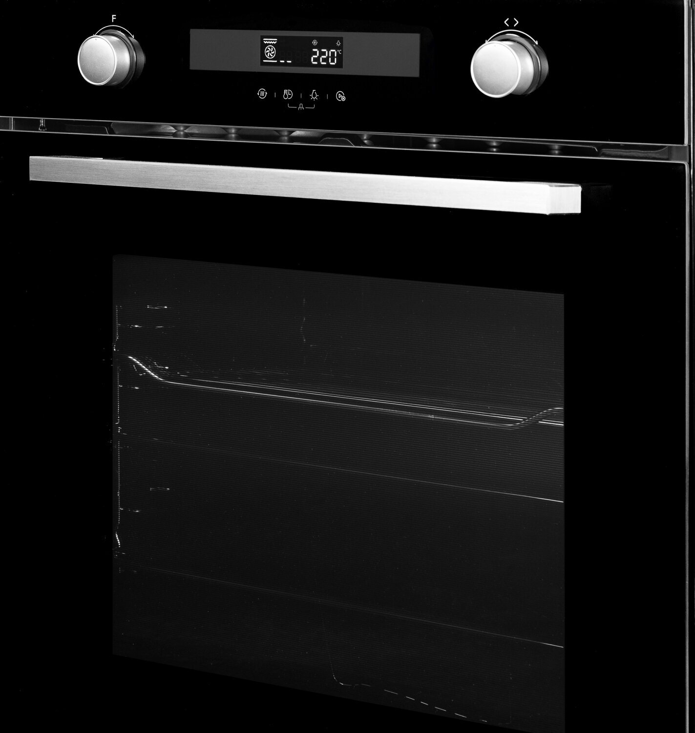 Духовой шкаф Электрический Weissgauff EOM 731 PDB черный - фото №3