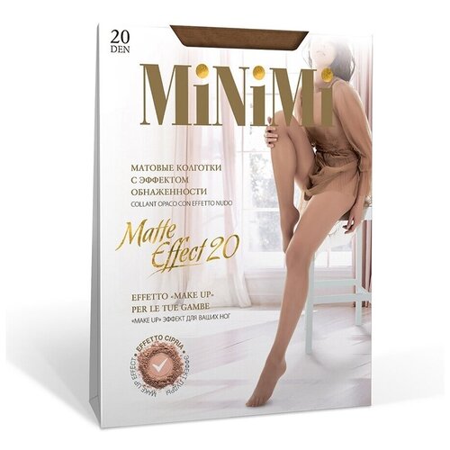 Колготки женские MINIMI Mini MATTE EFFECT 20 Nero 4