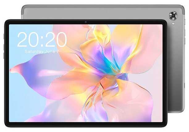 Планшет Teclast P40HD Grey (Unisoc T606 1.6Ghz/8192Mb/128Gb/LTE/Wi-Fi/Bluetooth/Cam/10.1/1920x1200/Android)