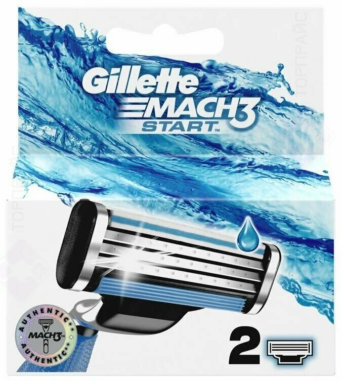 Кассета Gillette (Жиллетт) сменная для бритвенного станка Mach 3 Start 8 шт. Procter & Gamble Manufacturing GmbH - фото №5