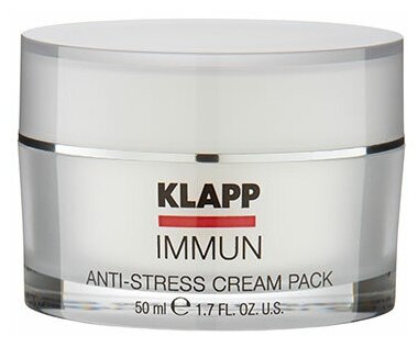 Klapp крем-маска Антистресс Immun Anti-Stress Cream Pack, 180 г, 50 мл