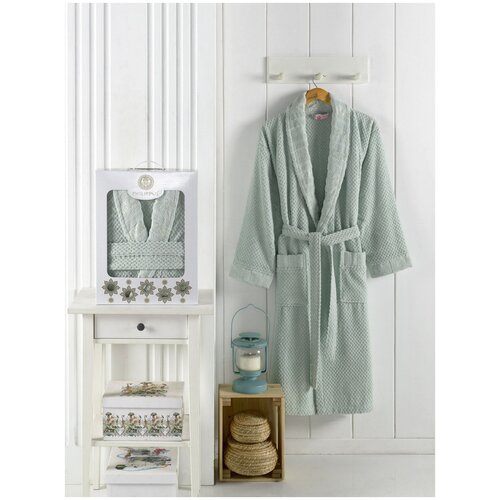 фото Халат philippus, размер xxl, зеленый