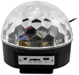 Светодиодный Диско-шар (дискошар) LED RGB Magic Ball Light BlueTooth (с MP3-плеером и ПДУ) RZ-026