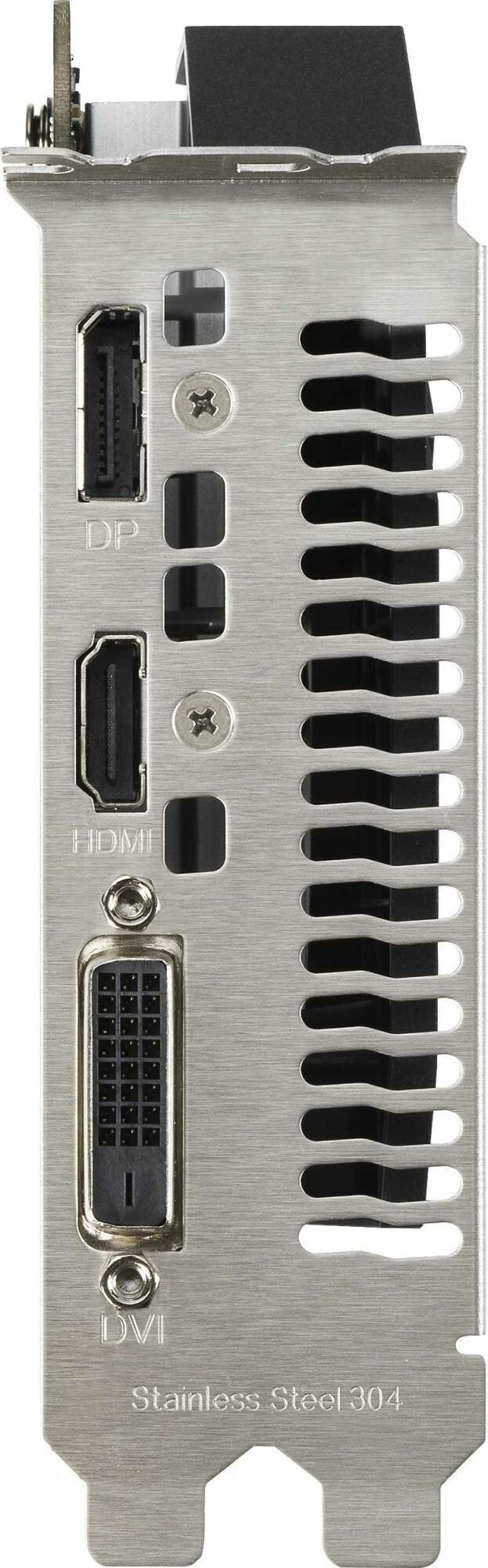 Видеокарта PCI-E ASUS 4GB GDDR6 128bit 12nm 1410/12000MHz DVI-D/HDMI/DP - фото №12