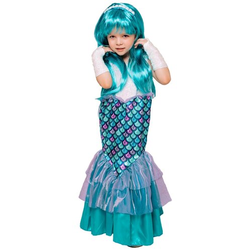 фото Костюм русалочки, 110 см. пуговка