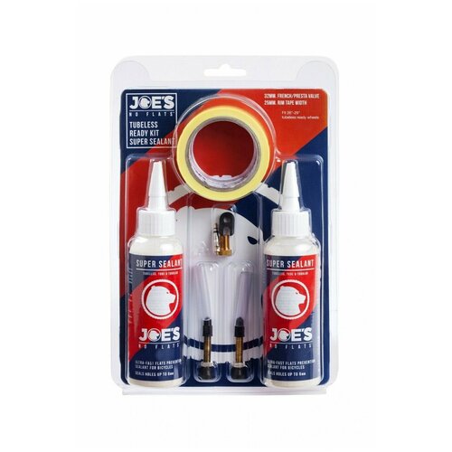 Бескамерный комплект Joe's No-Flats Super Sealant Tubeless Ready kit 26-29