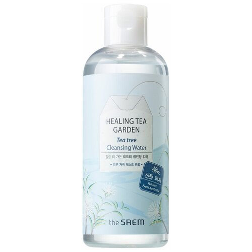 Вода очищающая с экстрактом чайного дерева The Saem Healing Tea Garden Tea Tree Cleansing Water (300 мл)