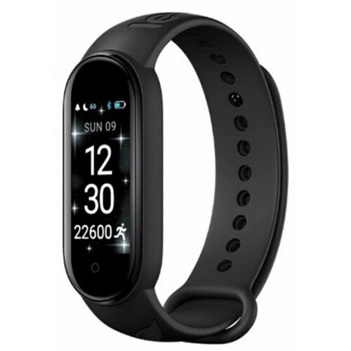 Фитнес-браслет Nex 096 сенсор пульс сон уровень кислорода шагомер IP65 черный 206200₽