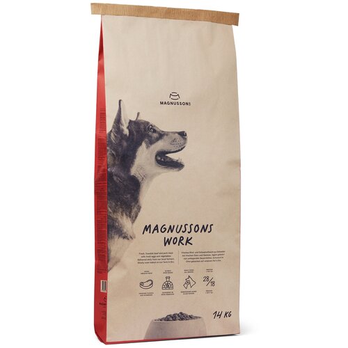 Magnusson корм для взрослых активных собак всех пород, говядина 14 кг