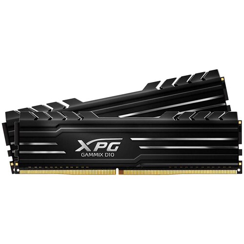 Оперативная память XPG Gammix D10 32 ГБ (16 ГБ x 2 шт.) DDR4 DIMM CL16 AX4U320016G16A-DB10 оперативная память adata xpg gammix d10 8 гб ddr4 3200 мгц ax4u320038g16a sr10