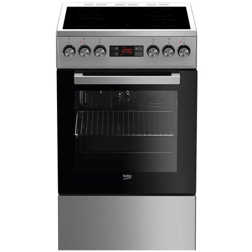 Электрическая плита Beko FSE57300GX, серебристый