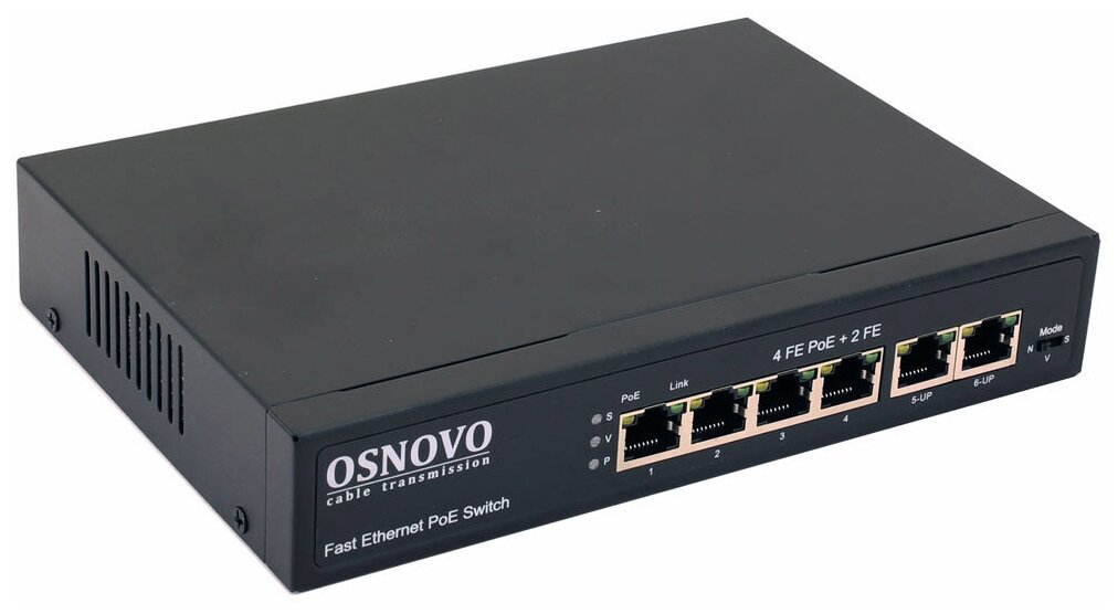 Коммутатор Osnovo SW-20600(80W)