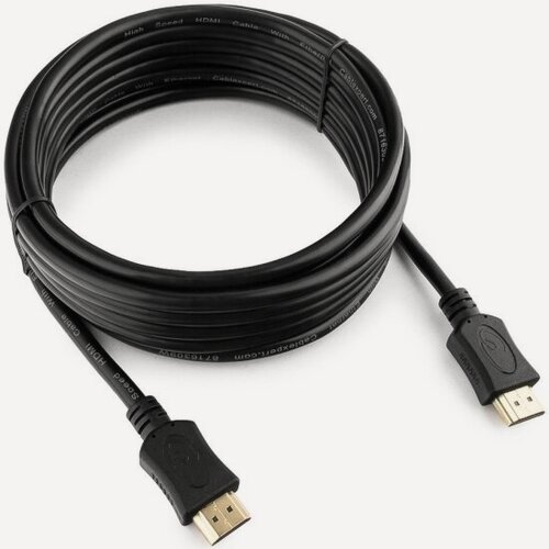 Изображение товара Кабель HDMI Cablexpert , 4.5м, v2.0, 19M/19M, серия Light, черный