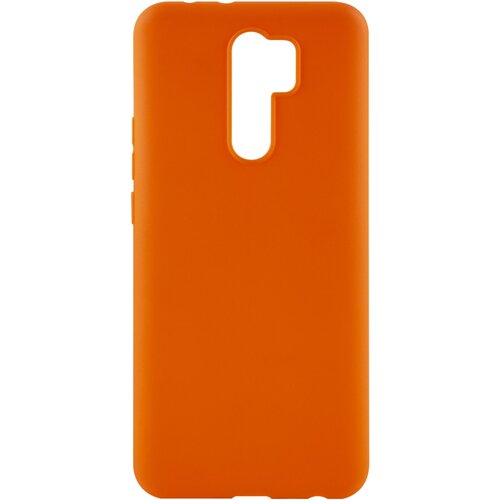 Защитный чехол для Xiaomi Redmi 9/Защита от царапин для Xiaomi/Защита для телефона Ксиаоми Редми 9/Защита для смартфона/Защитный чехол, оранжевый