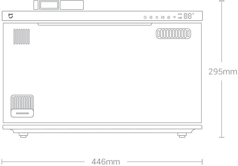 Умный аквариум Xiaomi Mijia Smart Fish Tank MYG100 — фото 1