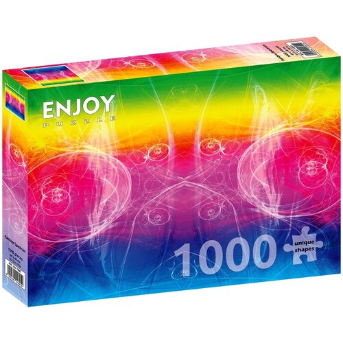 Пазл Enjoy 1000 деталей: Радужный спектр пазл enjoy 1000 деталей витраж радужный взрыв