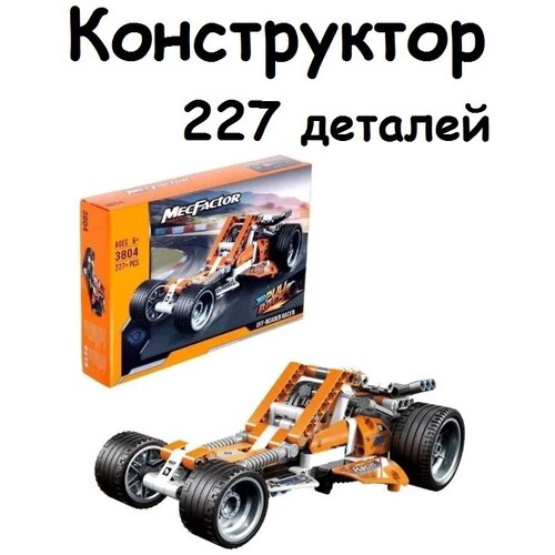 Конструктор Багги , Техник 227 детали 3804